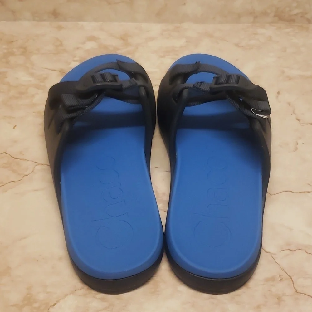 Chaco slide adjustable straps youth sandals size 5
